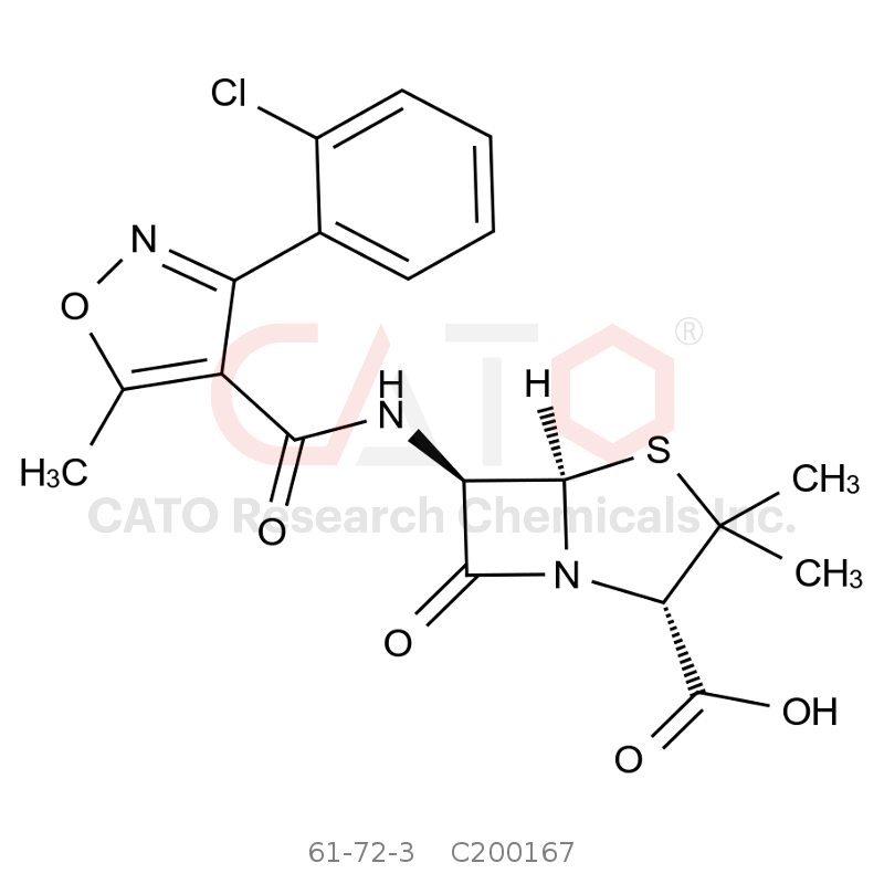 CAS No.:61-72-3,Cloxacillin