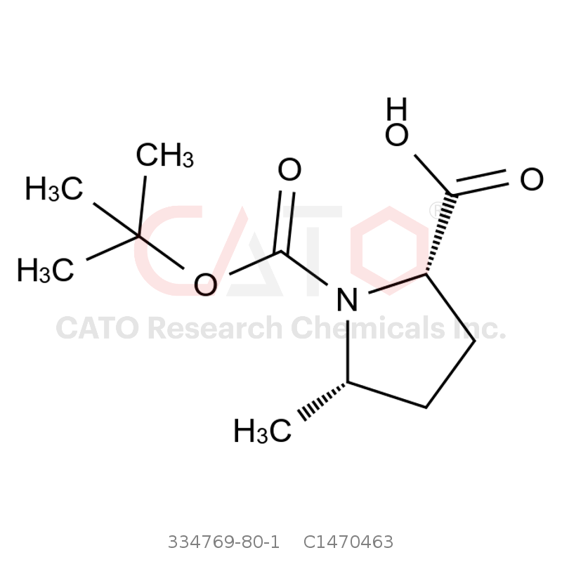 CAS No.:334769-80-1,(2S,5S)-1-Boc-5-methylpyrrolidine-2-carboxylic Acid