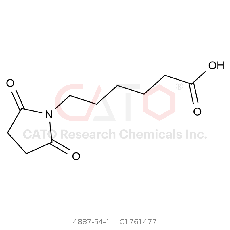 CAS No.:4887-54-1,6-(2,5-Dioxopyrrolidin-1-yl)hexanoic Acid
