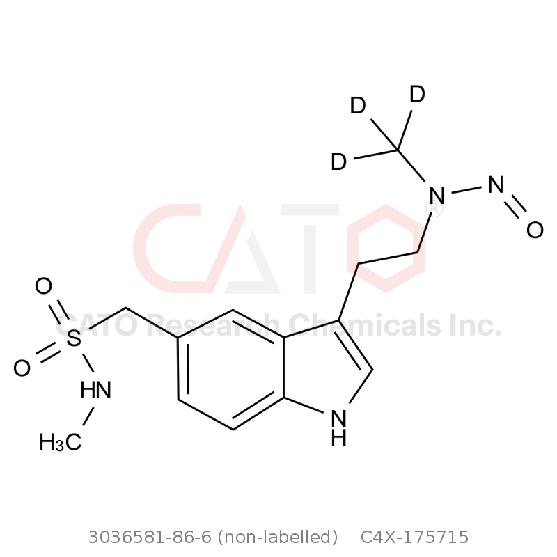 CAS No.:3036581-86-6 (non-labelled),Sumatriptan Impurity 15