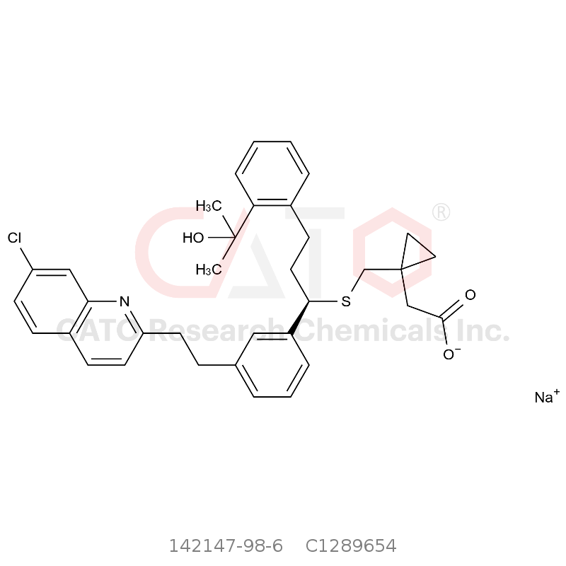 CAS No.:142147-98-6,Montelukast Impurity N1(Sodium Salt)
