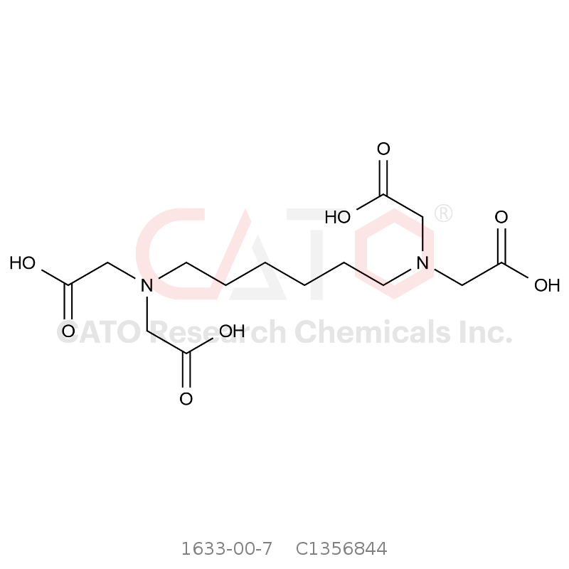 CAS No.:1633-00-7,1,6-Diaminohexane-N,N,N',N'-tetraacetic Acid