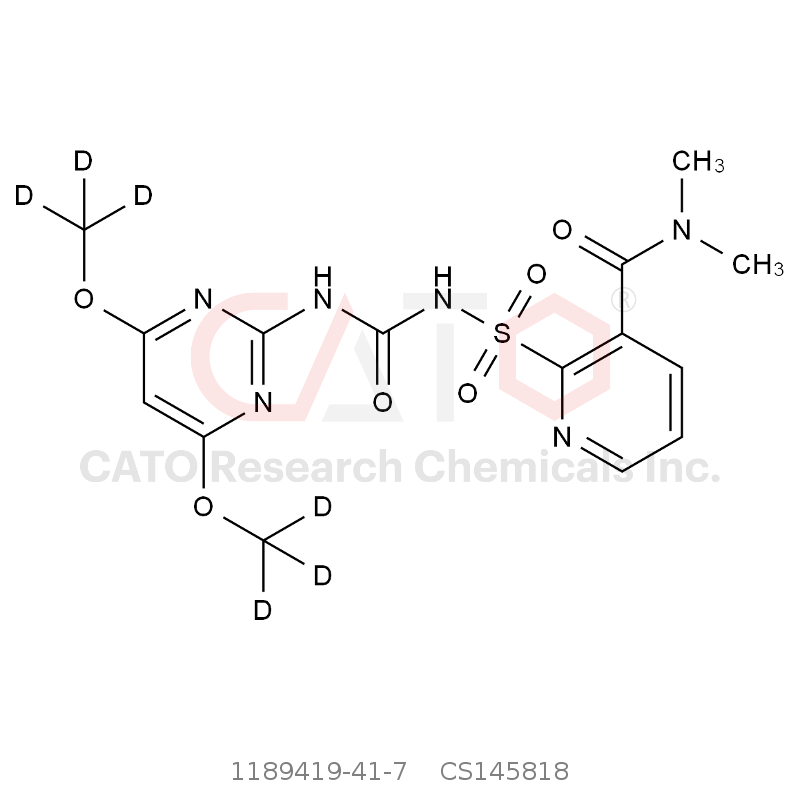 CAS No.:1189419-41-7,Nicosulfuron D6