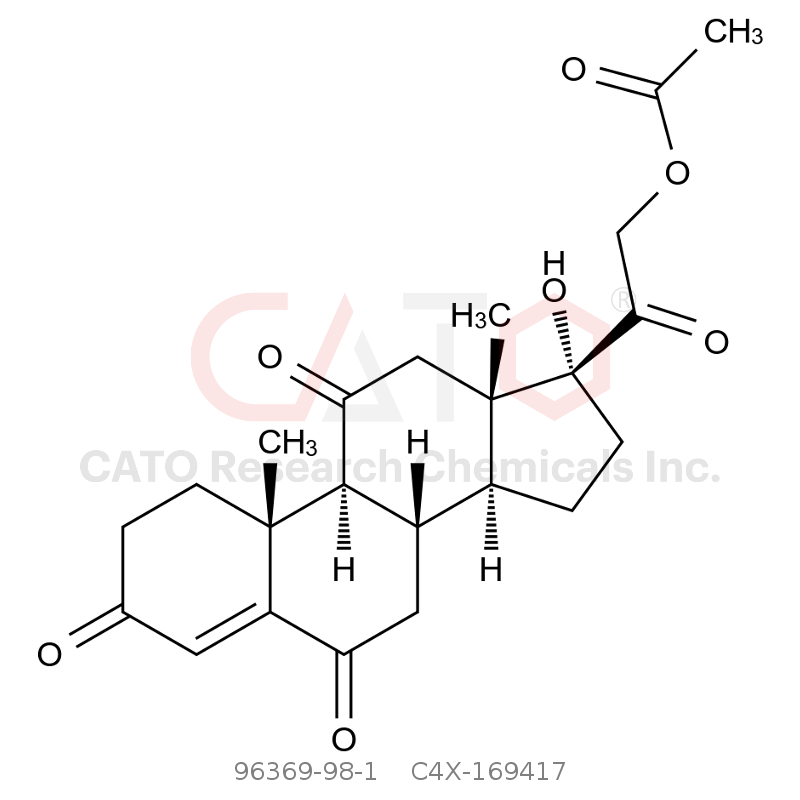CAS No.:96369-98-1,Prednisone Impurity 17