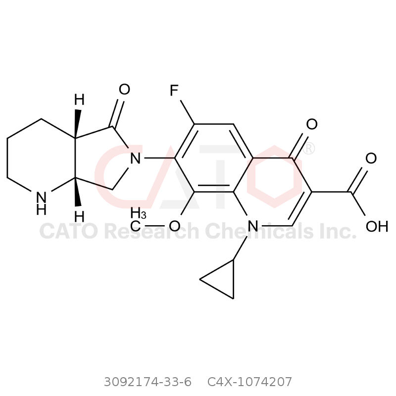 CAS No.:3092174-33-6,Moxifloxacin impurity 207