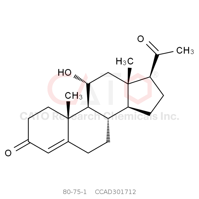 CAS No.:80-75-1,11α-HydroxyProgesterone