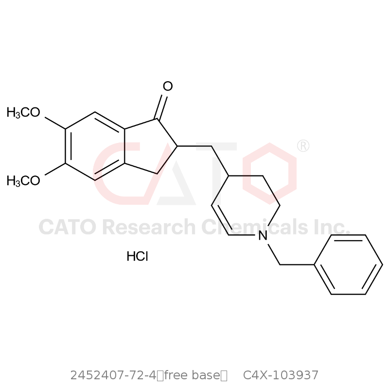 CAS No.:2452407-72-4（free base）,Donepezil EP impurity G HCl