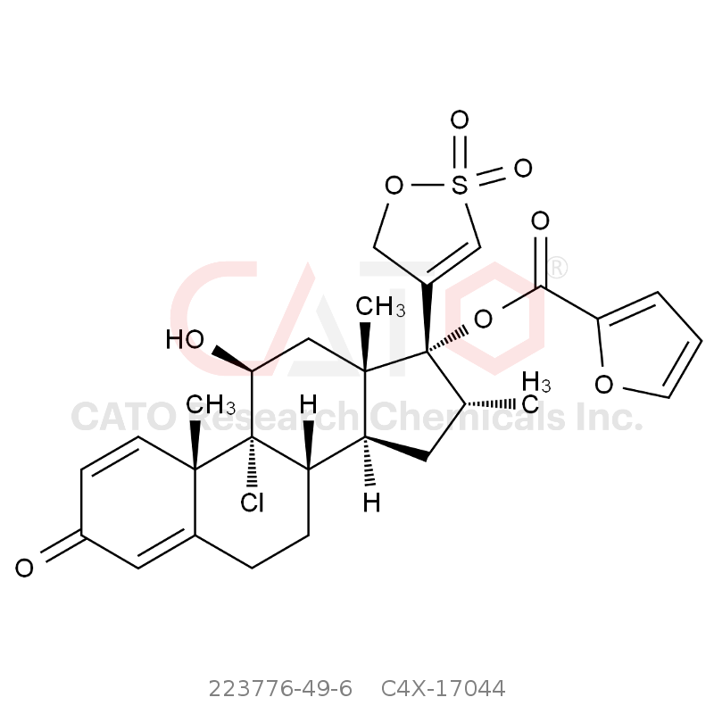 CAS No.:223776-49-6,Mometasone Furoate EP Impurity B