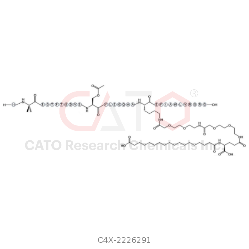 [Ser]12-Acetylated Semaglutide