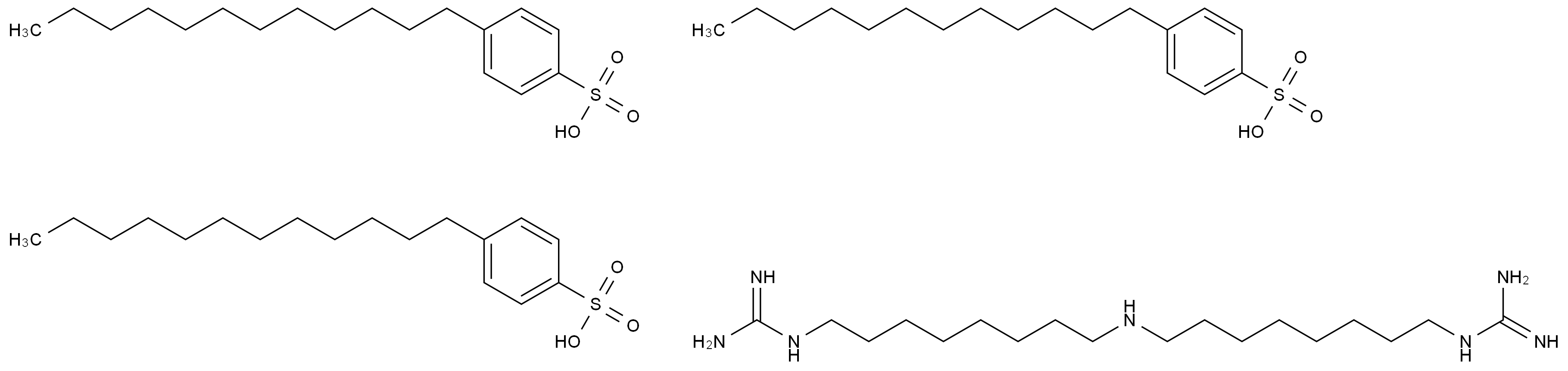 CAS No.:169202-06-6,双胍三辛烷基苯磺酸盐