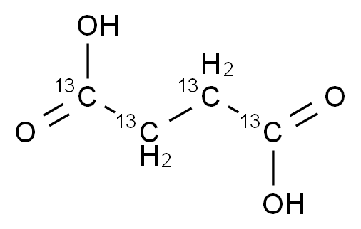 CAS No.:201595-67-7,琥珀酸-13C4