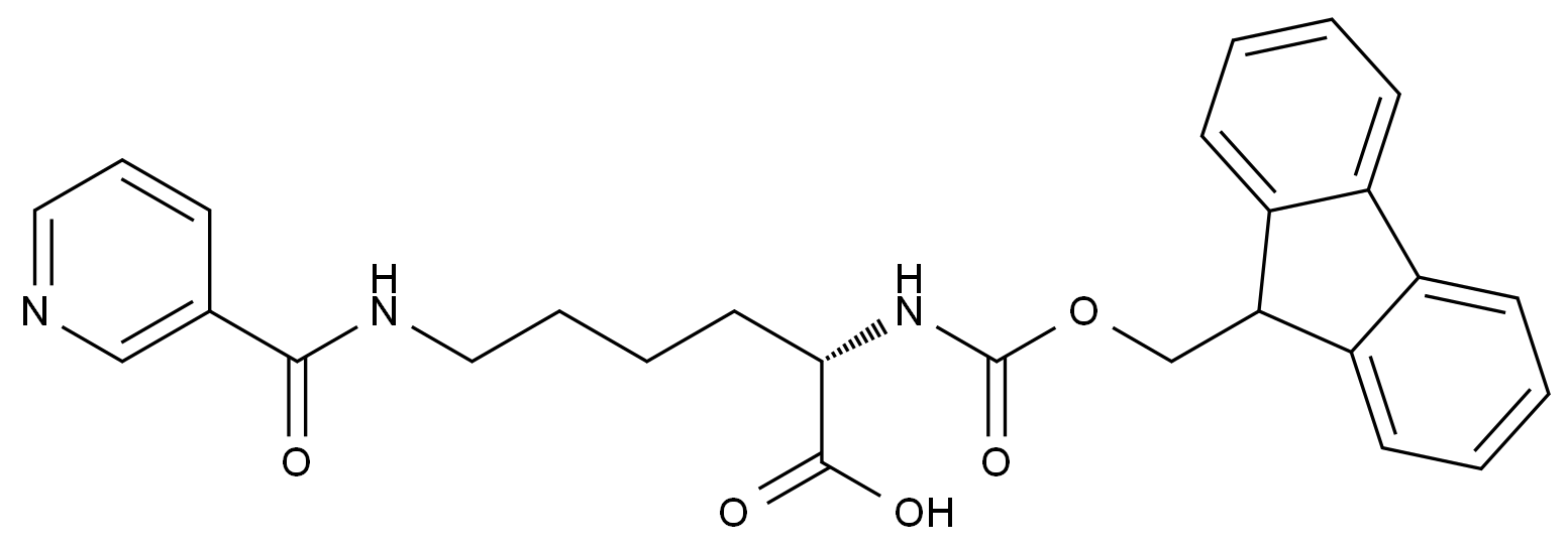 CAS No.:252049-11-9,Fmoc-赖氨酸(nicotinoyl)-OH