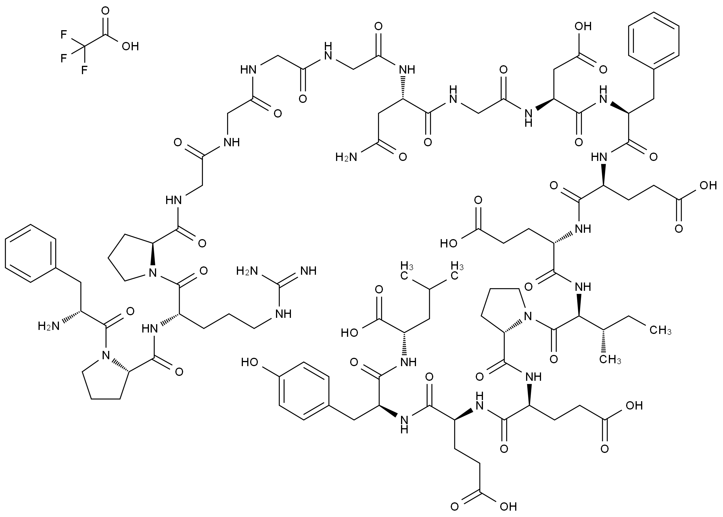 CAS No.:128270-60-0,比伐卢定 三氟乙酸盐