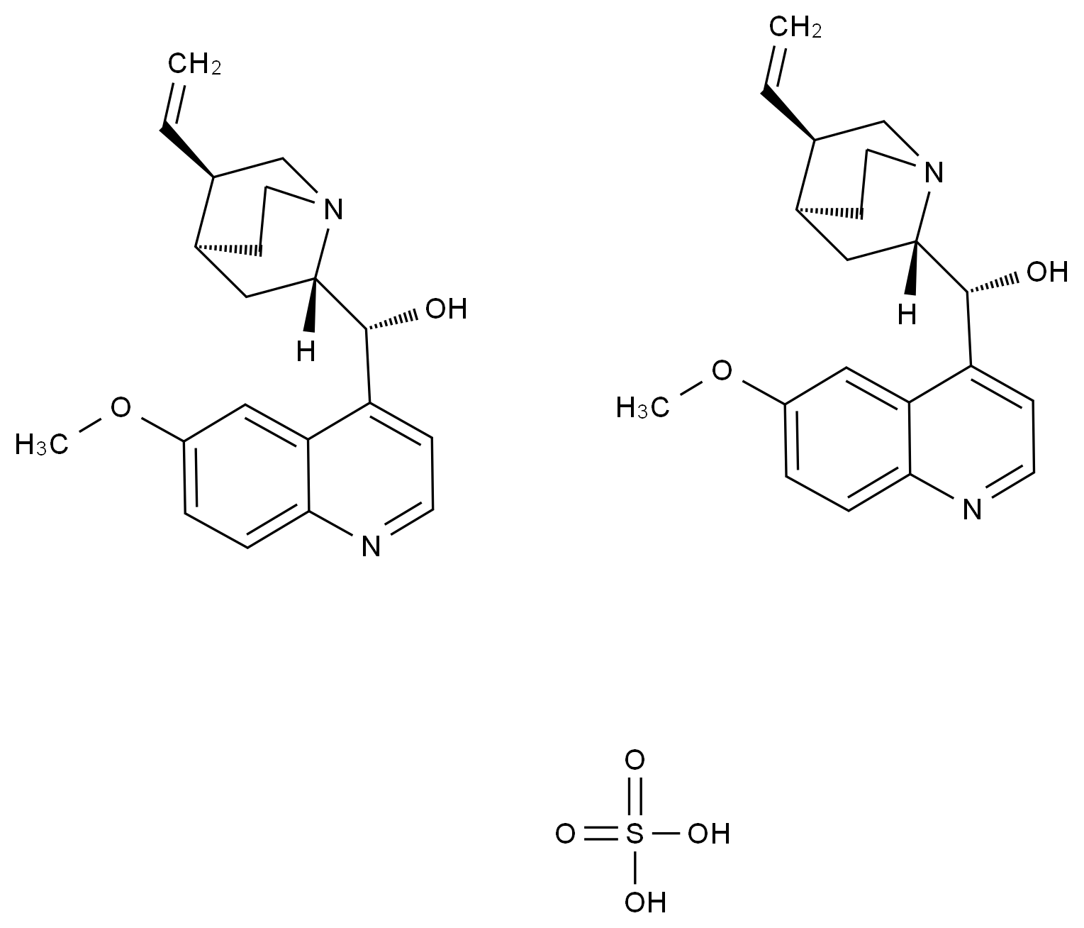 CAS No.:804-63-7,奎宁硫酸盐