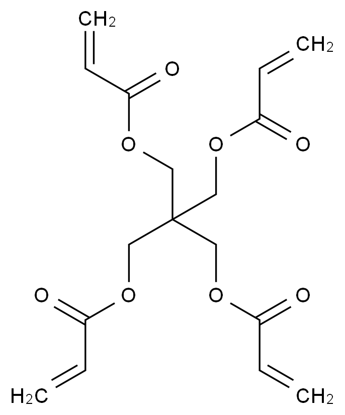 Pentaerythritol Tetraacrylate CAS 4986-89-4 chemical structure