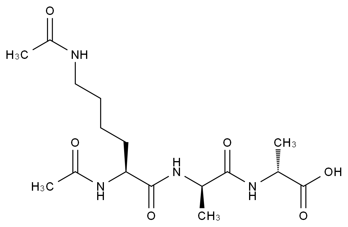 CAS No.:24570-39-6,Ac-赖氨酸(Ac)-D-丙氨酸-D-丙氨酸-OH