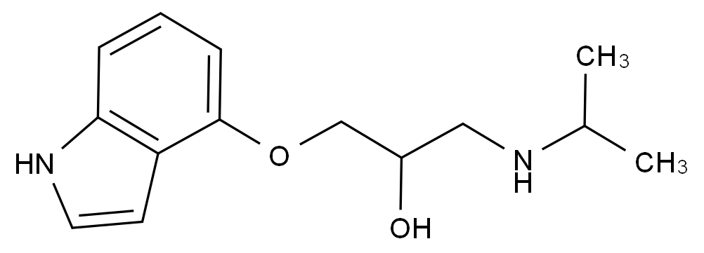 CAS No.:13523-86-9,吲哚洛尔