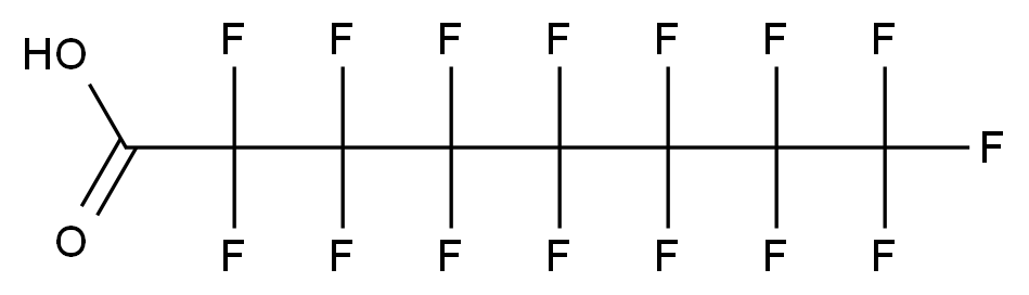 Perfluorooctanoic Acid CAS 335-67-1 chemical structure