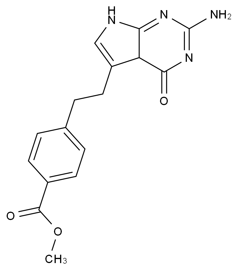 CAS No.:155405-80-4,4-[2-(2-氨基-4,7-二氢-4-氧-3H-吡咯并[2,3-d]嘧啶-5-基)乙基]苯甲酸甲酯