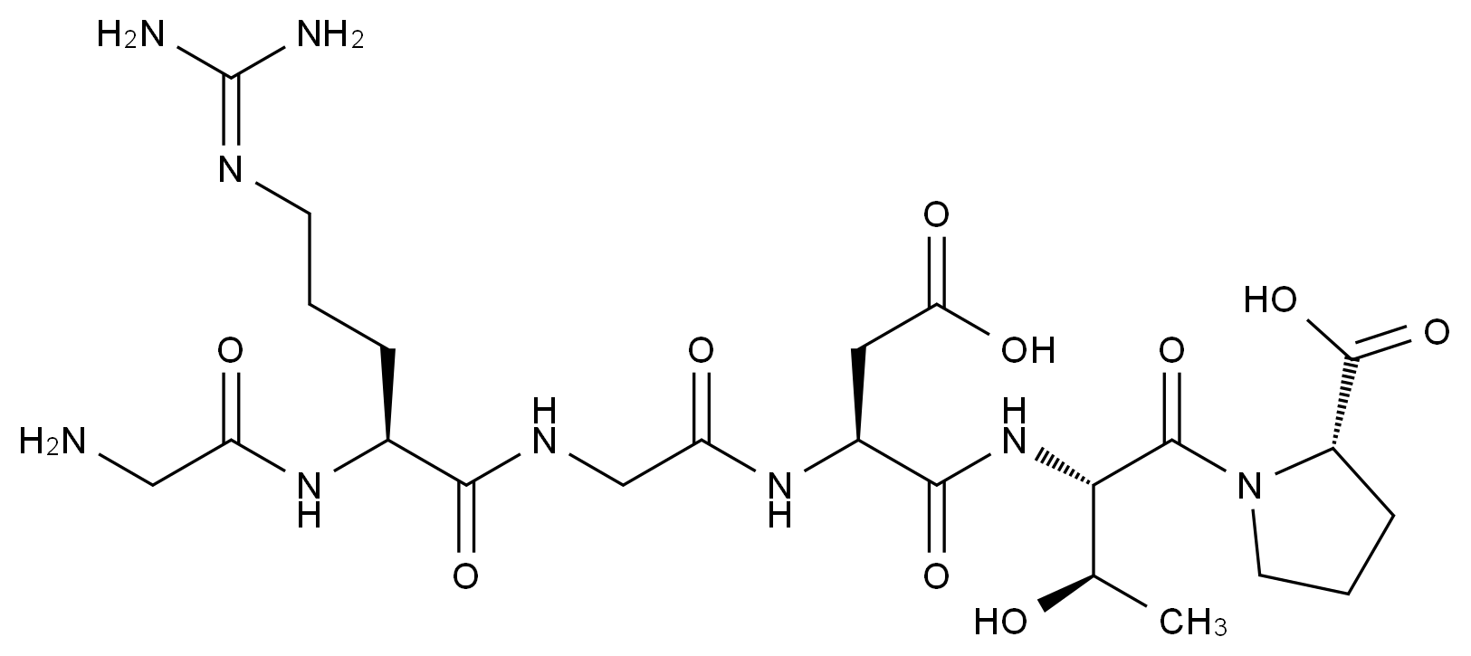 CAS No.:108682-58-2,H-甘氨酸-精氨酸-甘氨酸-天冬氨酸-苏氨酸-脯氨酸-OH