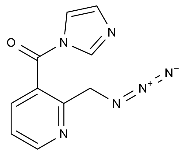 CAS No.:1612756-29-2,[2-(叠氮基甲基)-3-吡啶基] -1H-咪唑-1-基 - 甲酮