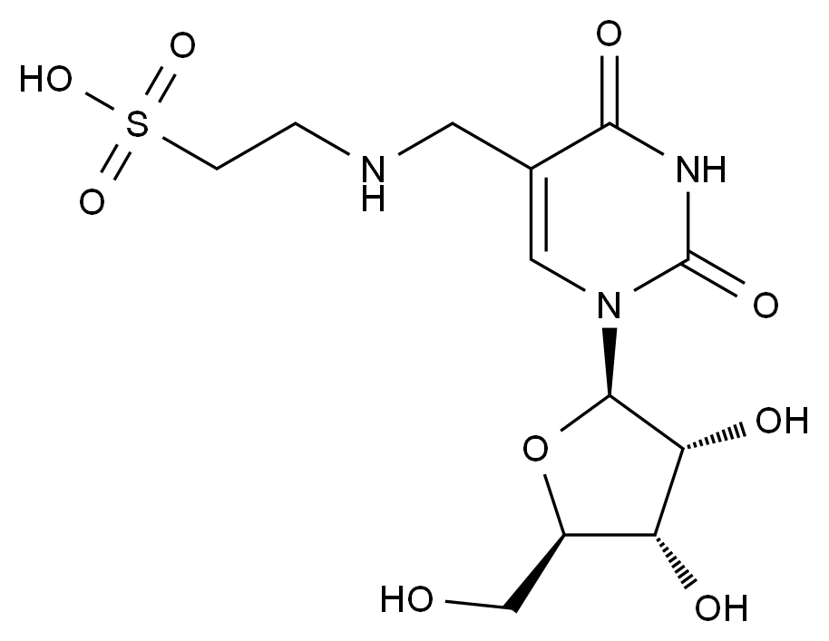 CAS No.:497258-53-4,2-(((1-((2R,3R,4S,5R)-3,4-dihydroxy-5-(hydroxymethyl)tetrahydrofuran-2-yl)-2,4-dioxo-1,2,3,4-tetrahydropyrimidin-5-yl)methyl)amino)ethane-1-sulfonic acid
