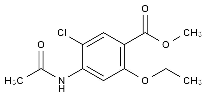 CAS No.:4235-43-2,4-乙酰氨基-5-氯-2-乙氧基苯甲酸甲酯