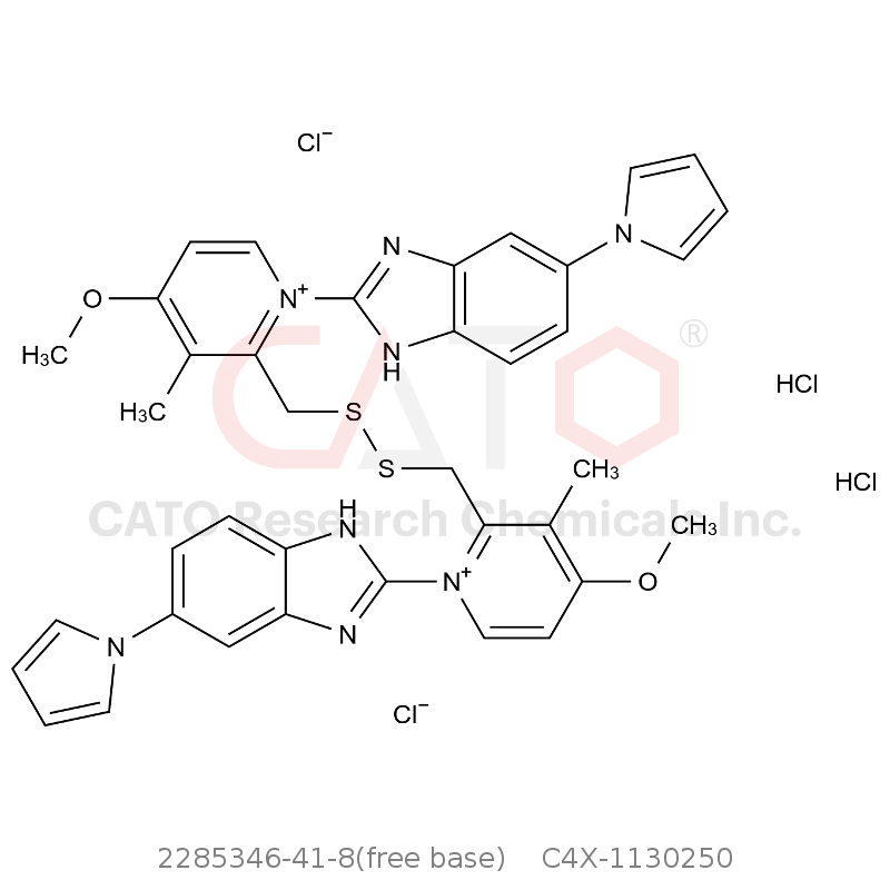 CAS No.:2285346-41-8(free base),艾普拉唑杂质 218 二盐酸盐