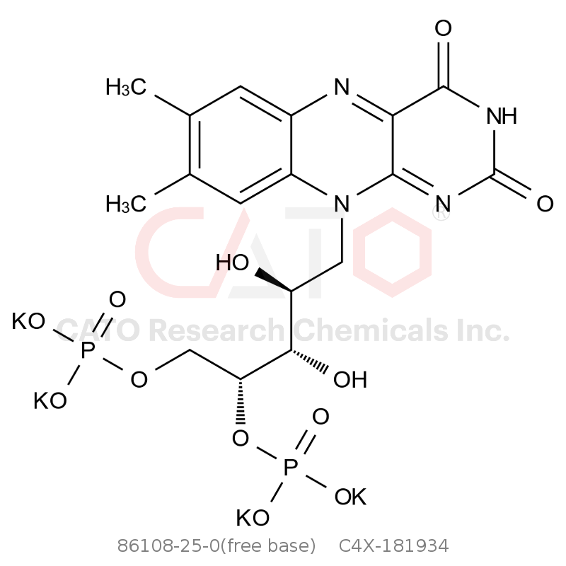 CAS No.:86108-25-0(free base),Riboflavin Impurity 34