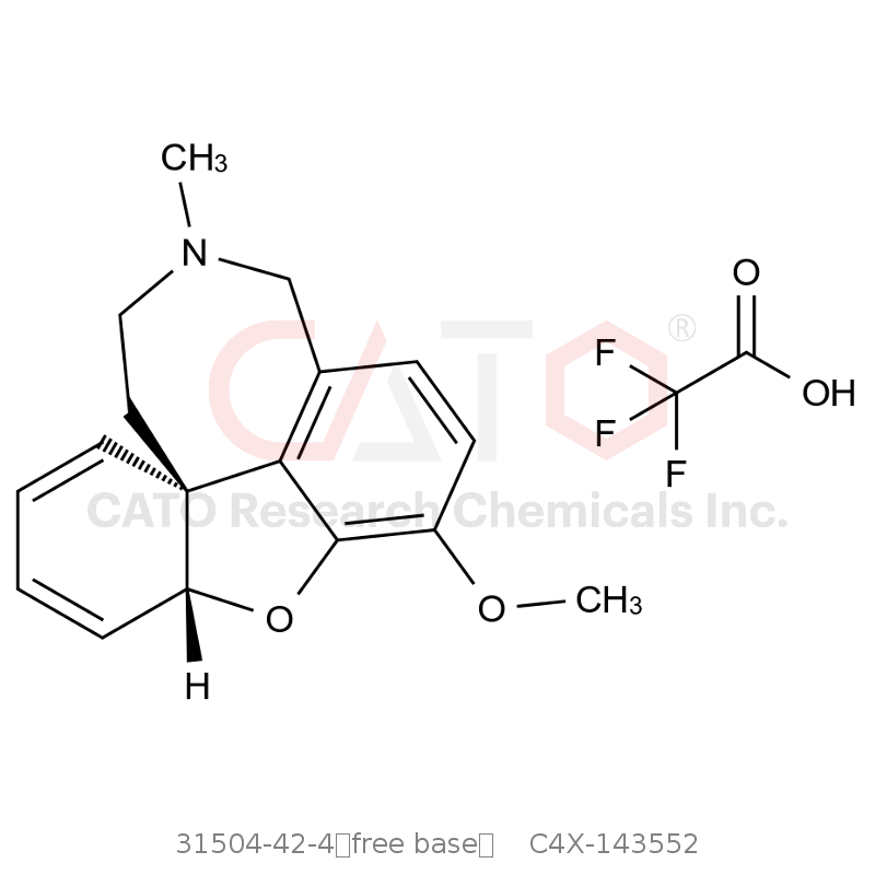 CAS No.:31504-42-4（free base）,加兰他敏杂质52 TFA盐