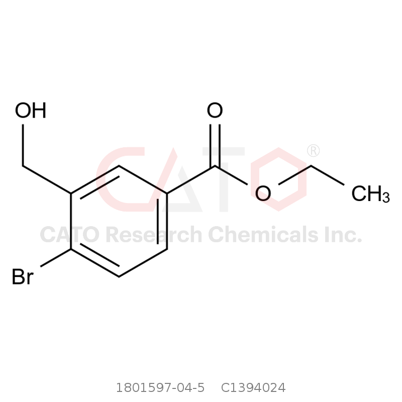 CAS No.:1801597-04-5,Ethyl 4-bromo-3-(hydroxymethyl)benzoate
