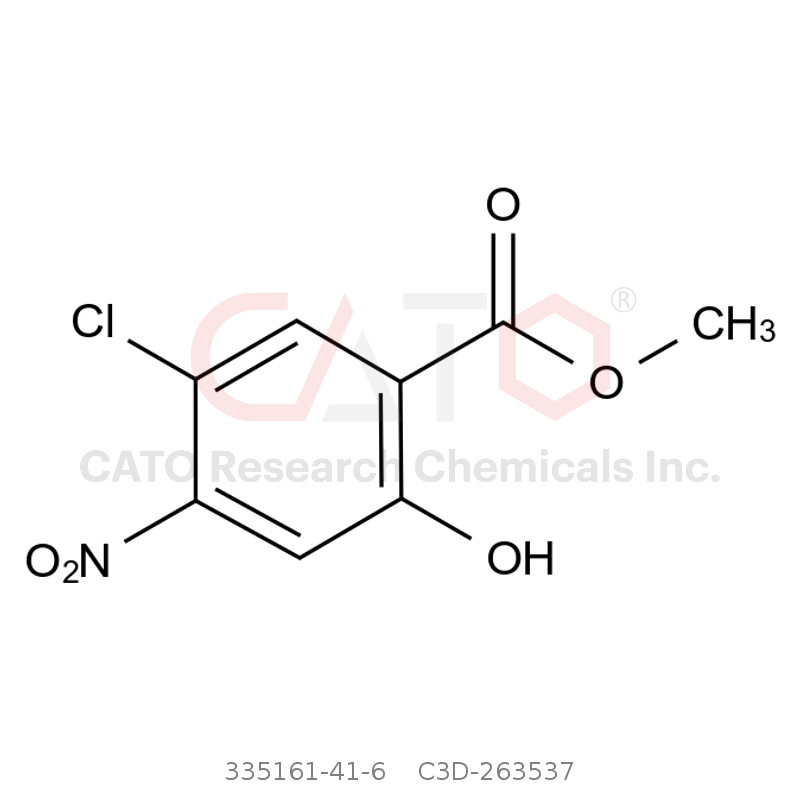 CAS No.:335161-41-6,methyl 5-chloro-2-hydroxy-4-nitrobenzoate