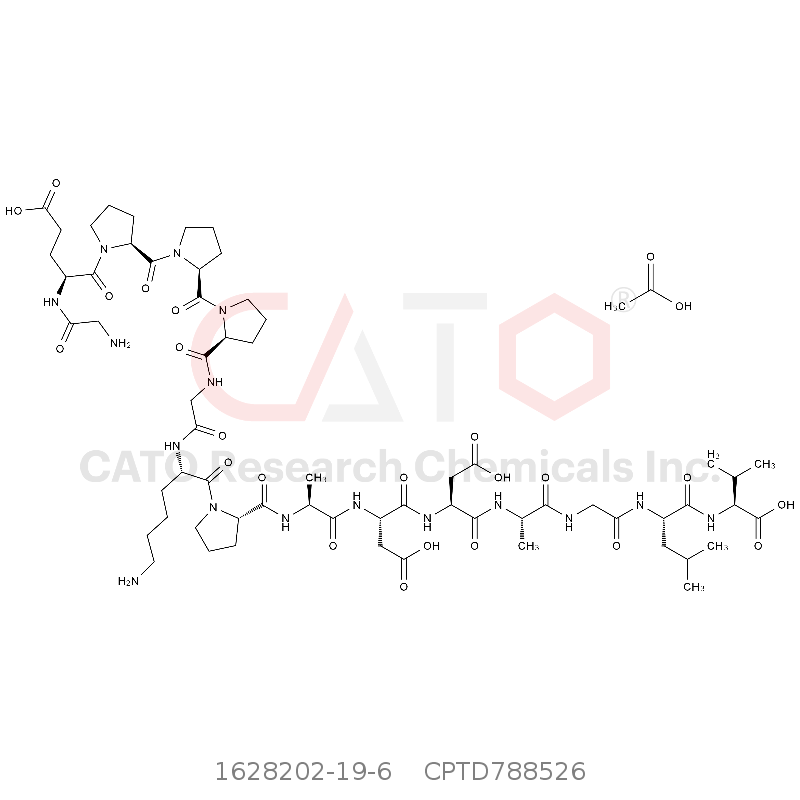 CAS No.:1628202-19-6,BPC 157 Acetate