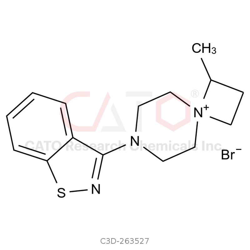 7-(benzo[d]isothiazol-3-yl)-1-methyl-4,7-diazaspiro[3.5]nonan-4-ium bromide