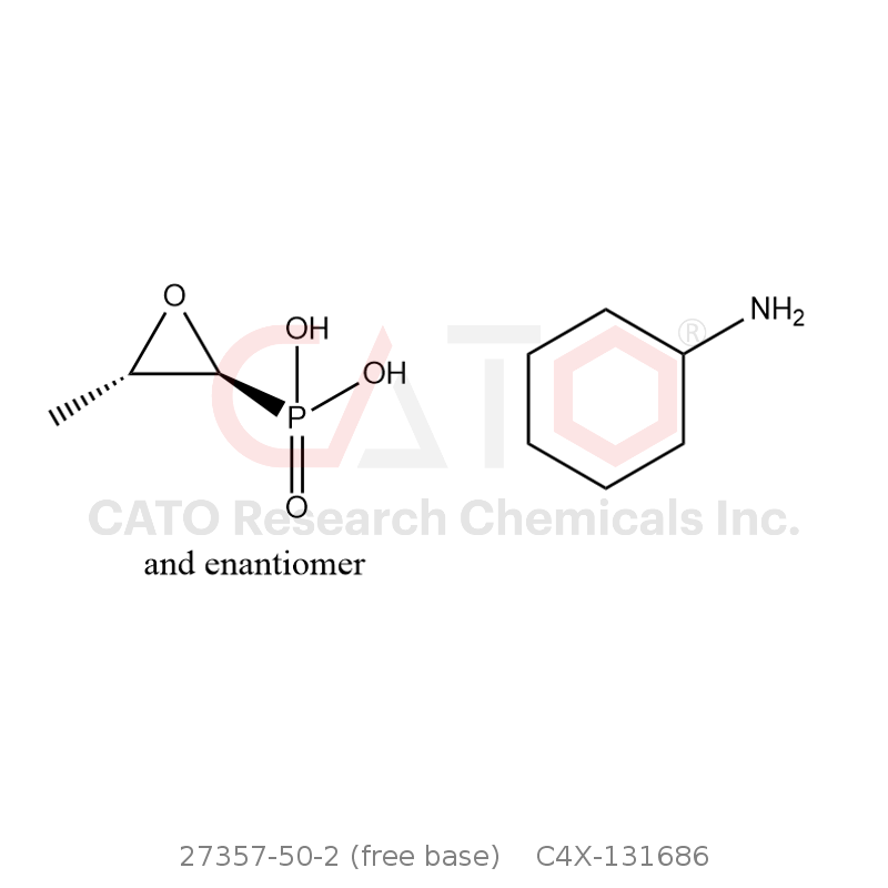 CAS No.:27357-50-2 (free base),磷霉素杂质86环己胺盐