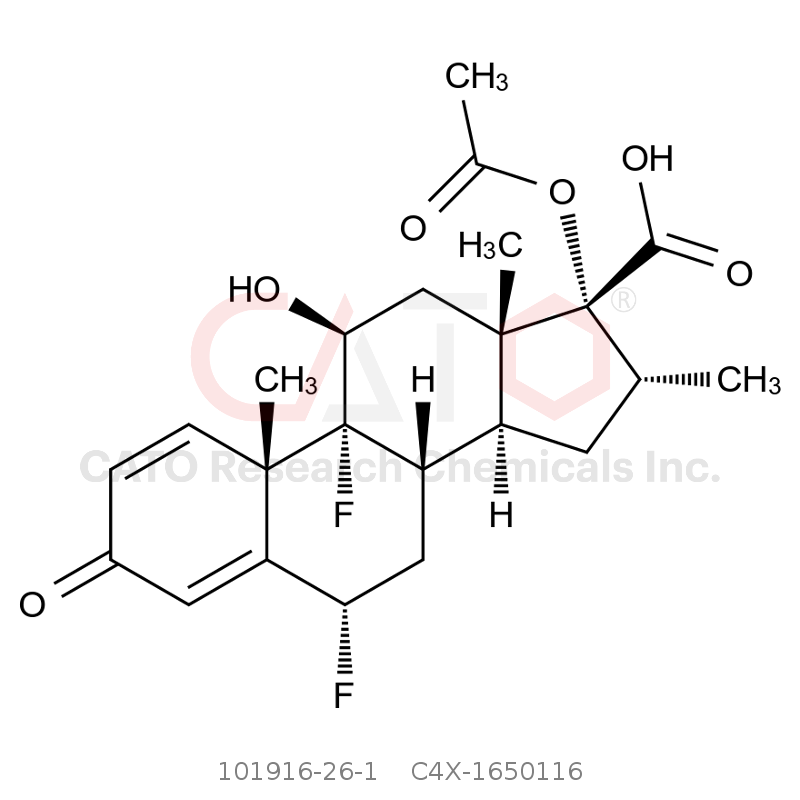 CAS No.:101916-26-1,Fluticasone Propionate Impurity 116