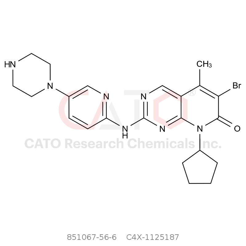 CAS No.:851067-56-6,哌柏西利杂质187