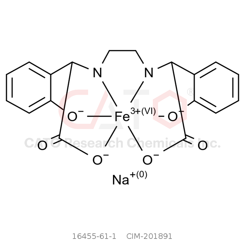 CAS No.:16455-61-1,Ethylenediamine-N,N'-bis(2-hydroxyphenylacetic acid) ferric-sodium complex