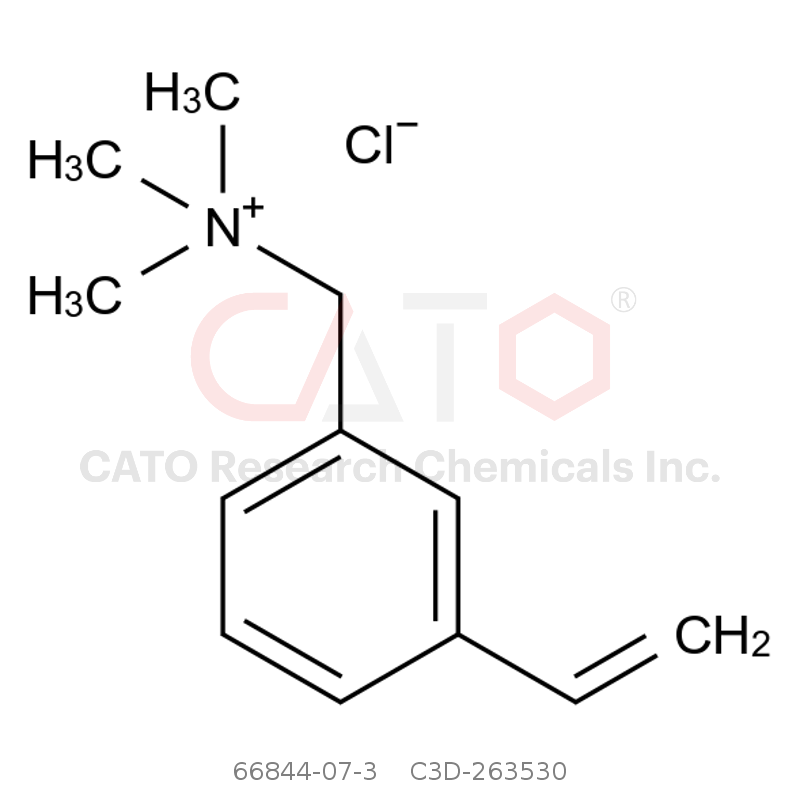 CAS No.:66844-07-3,N,N,N-三甲基-1-(3-乙烯基苯基)甲胺氯化物