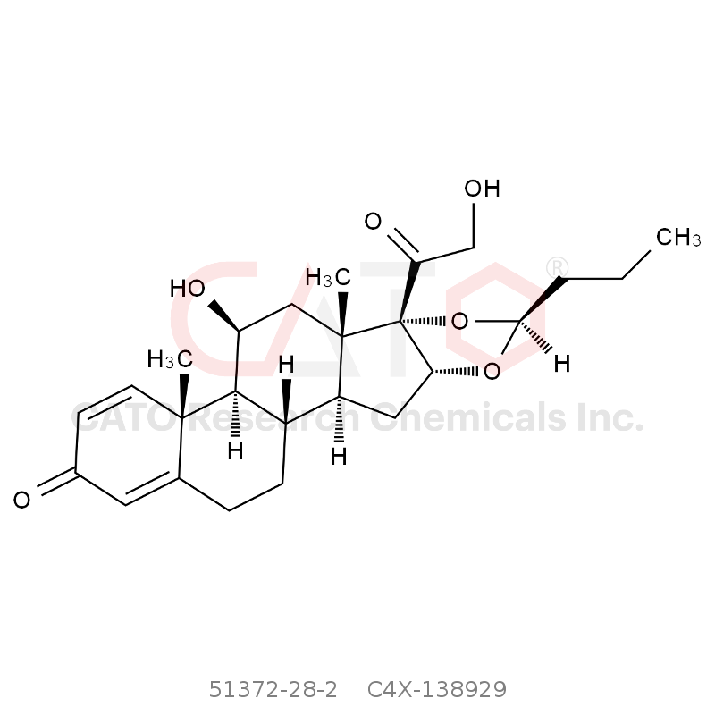 CAS No.:51372-28-2,Budesonide Impurity 29