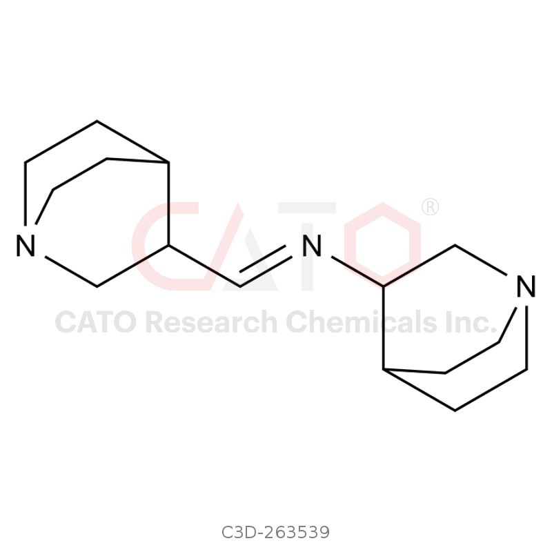 (E)-N,1-di(quinuclidin-3-yl)methanimine