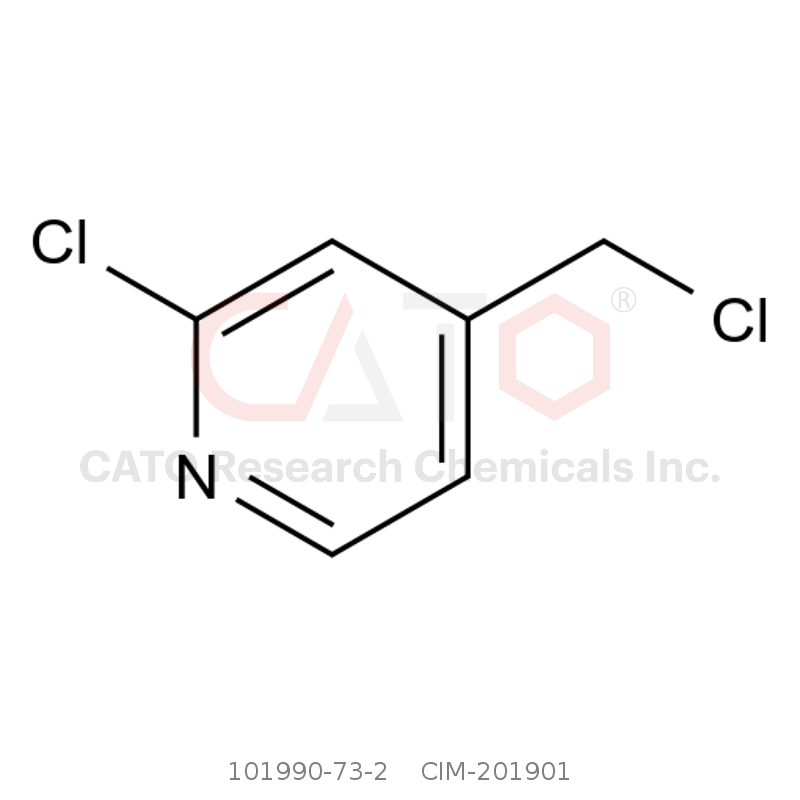 CAS No.:101990-73-2,2-Chloro-4-(chloromethyl)pyridine