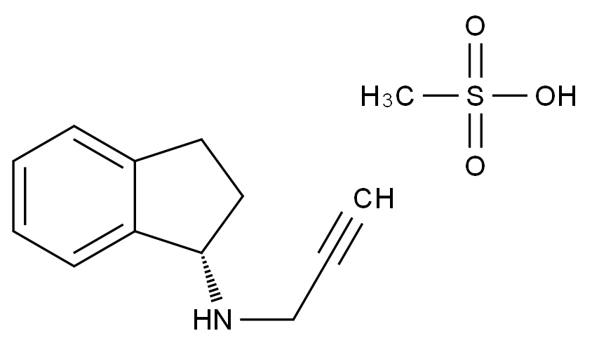 CAS No.:202464-88-8,(S)-Rasagiline Mesylate