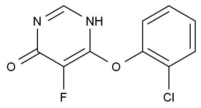 CAS No.:519002-09-6,6-（2-氯苯氧基）-5-氟-4（3H）-嘧啶酮