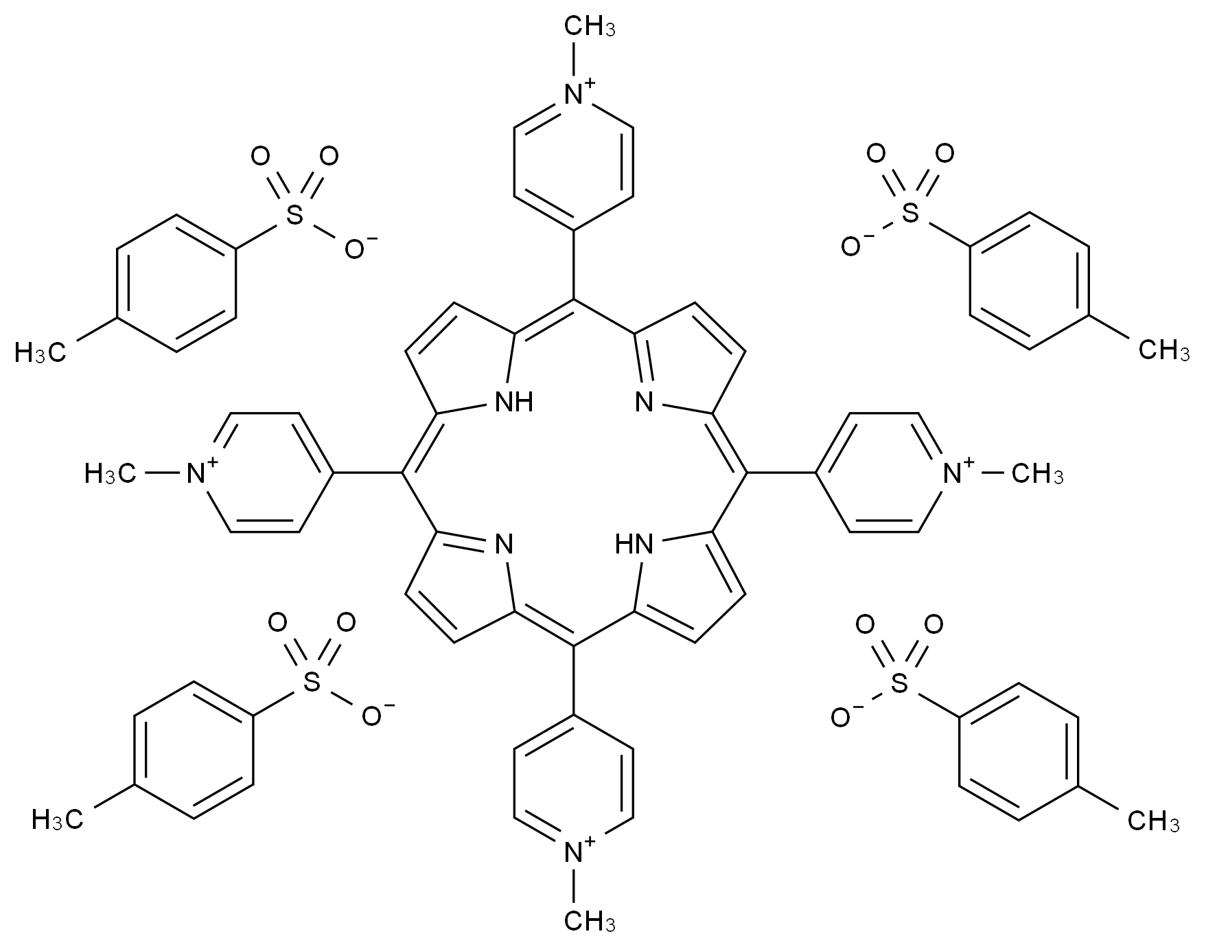 CAS No.:36951-72-1,TMPyP 4 甲苯磺酸盐