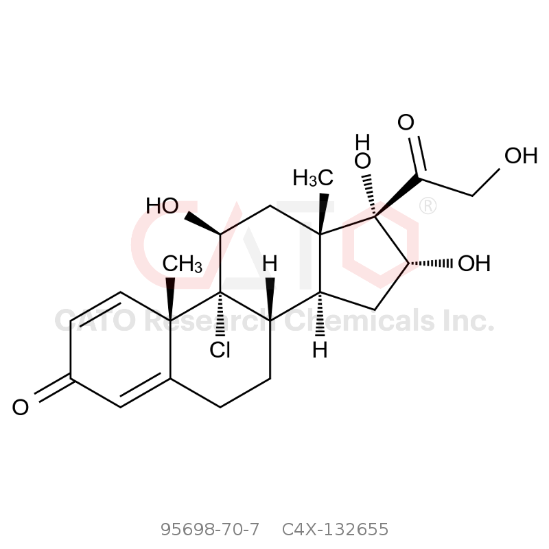 CAS No.:95698-70-7,Triamcinolone Acetonide Impurity 55