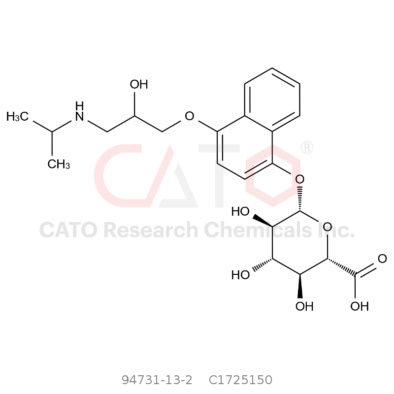 CAS No.:94731-13-2,4-Hydroxy Propranolol Glucuronide