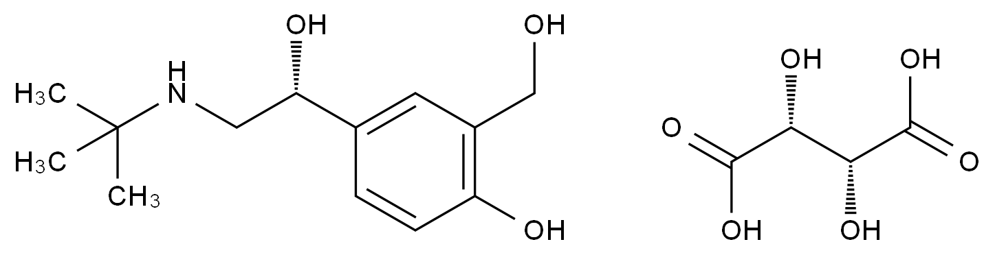 CAS No.:661464-94-4,左旋沙丁胺醇酒石酸盐