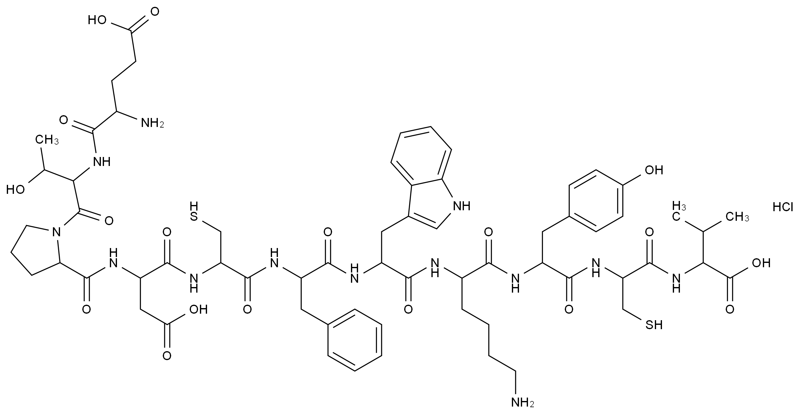 CAS No.:251293-28-4,Urotensin II (人)三氟乙酸盐