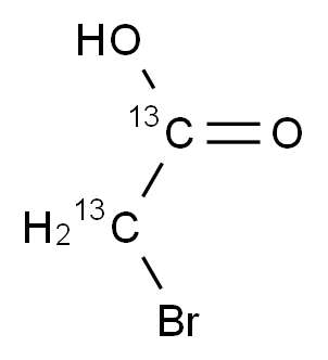CAS No.:52947-00-9,溴乙酸-1,2-13C2 酸